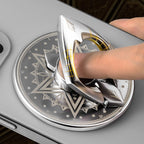 Innovative Metallic Magnetic Spinning Gripper Mobile Case by CoverMeUp - Style 10