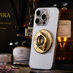 Innovative Metallic Magnetic Spinning Gripper Mobile Case by CoverMeUp