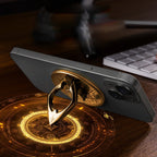 Innovative Metallic Magnetic Spinning Gripper Mobile Case by CoverMeUp - Style 5