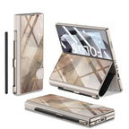 Galaxy Z Fold Series Premium Marble Pattern Case Mobile Case by CoverMeUp