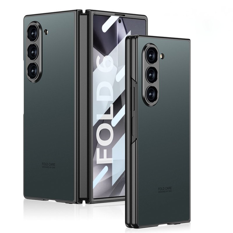 Galaxy Z Fold Series Deluxe Matte Robust Frame Case Mobile Case by CoverMeUp - Style 12