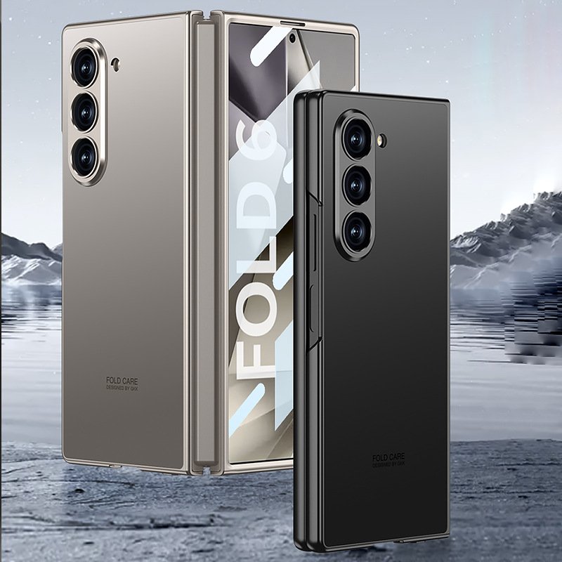 Galaxy Z Fold Series Deluxe Matte Robust Frame Case Mobile Case by CoverMeUp - Style 8