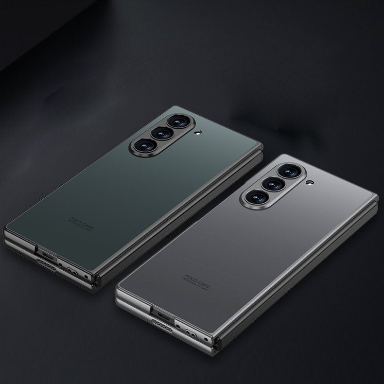 Galaxy Z Fold Series Deluxe Matte Robust Frame Case Mobile Case by CoverMeUp - Style 16