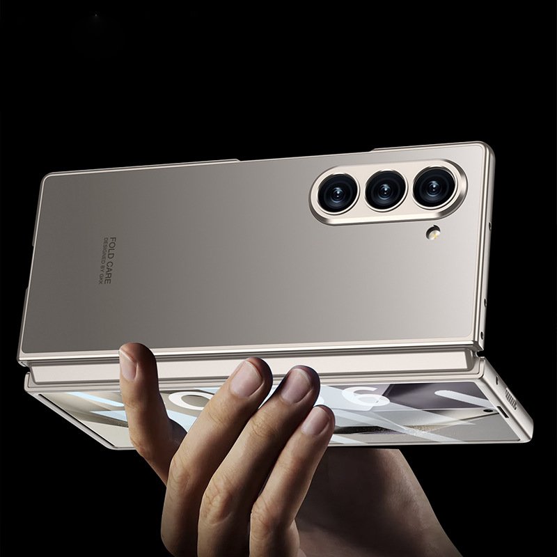 Galaxy Z Fold Series Deluxe Matte Robust Frame Case Mobile Case by CoverMeUp - Style 15