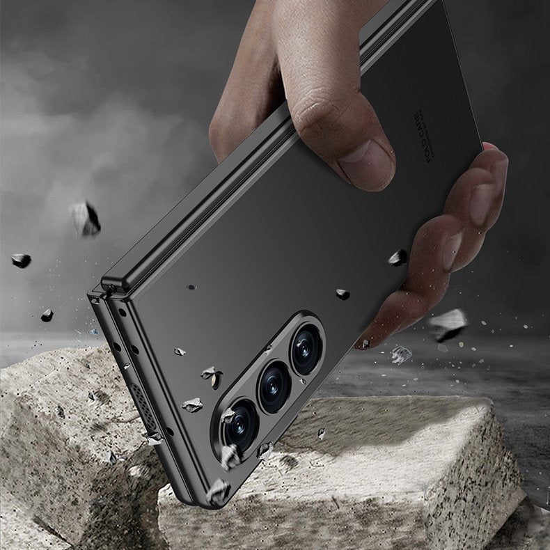 Galaxy Z Fold Series Deluxe Matte Robust Frame Case Mobile Case by CoverMeUp - Style 19