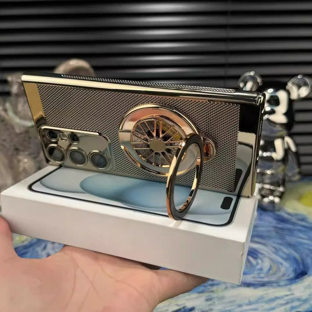 Brilliant Spin Rotating Wheel Stand Case - Samsung Mobile Case by CoverMeUp - Style 6