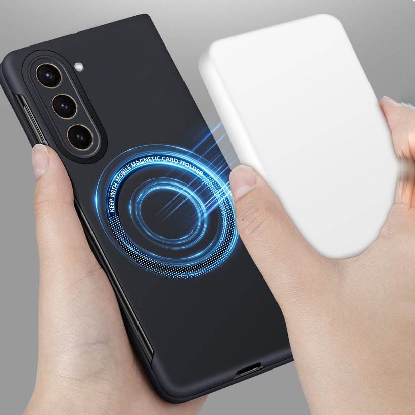 Galaxy Z Fold6 Smooth Borderless Magnetic Grip Case Mobile Case by CoverMeUp - Style 7