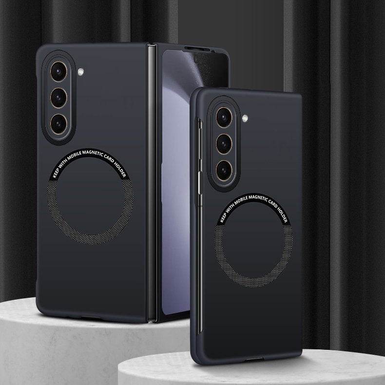 Galaxy Z Fold6 Smooth Borderless Magnetic Grip Case Mobile Case by CoverMeUp - Style 4