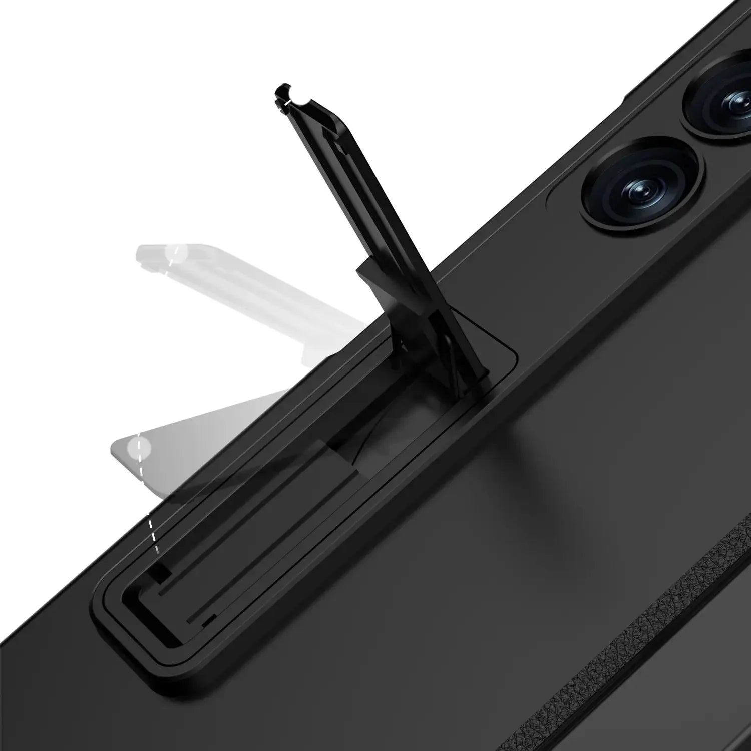 Galaxy Z Fold Series Ultimate Armor Privacy Screen Case [ Anti- Spy Glass] Mobile Case by CoverMeUp - Style 12