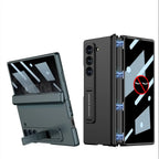 Galaxy Z Fold Series Ultimate Armor Privacy Screen Case [ Anti- Spy Glass] Mobile Case by CoverMeUp - Style 7