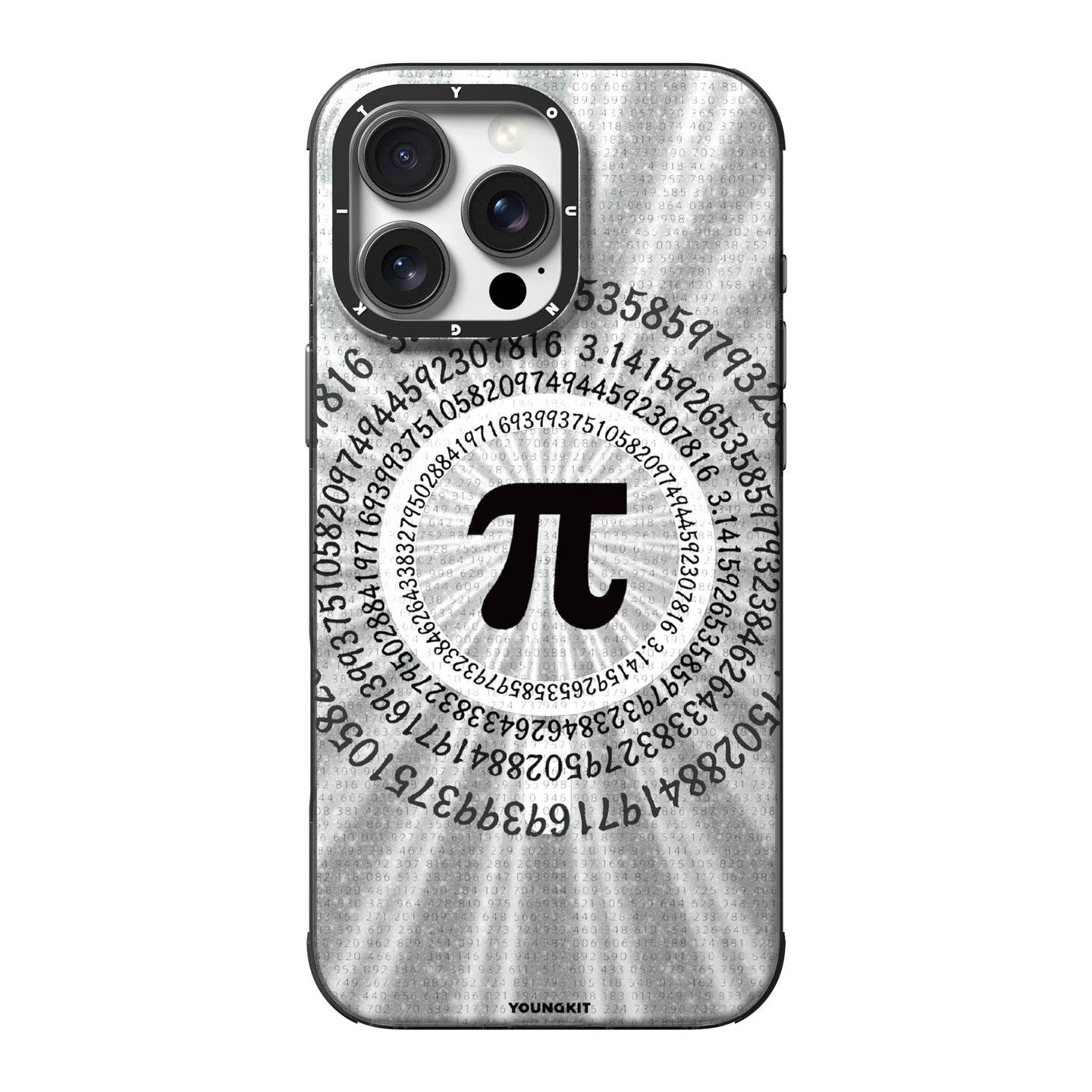 Protective Apple iPhone Back Cover - YOUNGKIT Playful Arithmetic Symbol Graphics Case - iPhone - Style 4