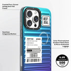 Protective Apple iPhone Back Cover - YOUNGKIT Serenity Gradient Spectrum Case - iPhone - Style 10