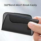 Protective Apple iPhone Back Cover - iPhone 16 Series Privacy Tempered Glass [ Anti- Spy Glass] - Style 4