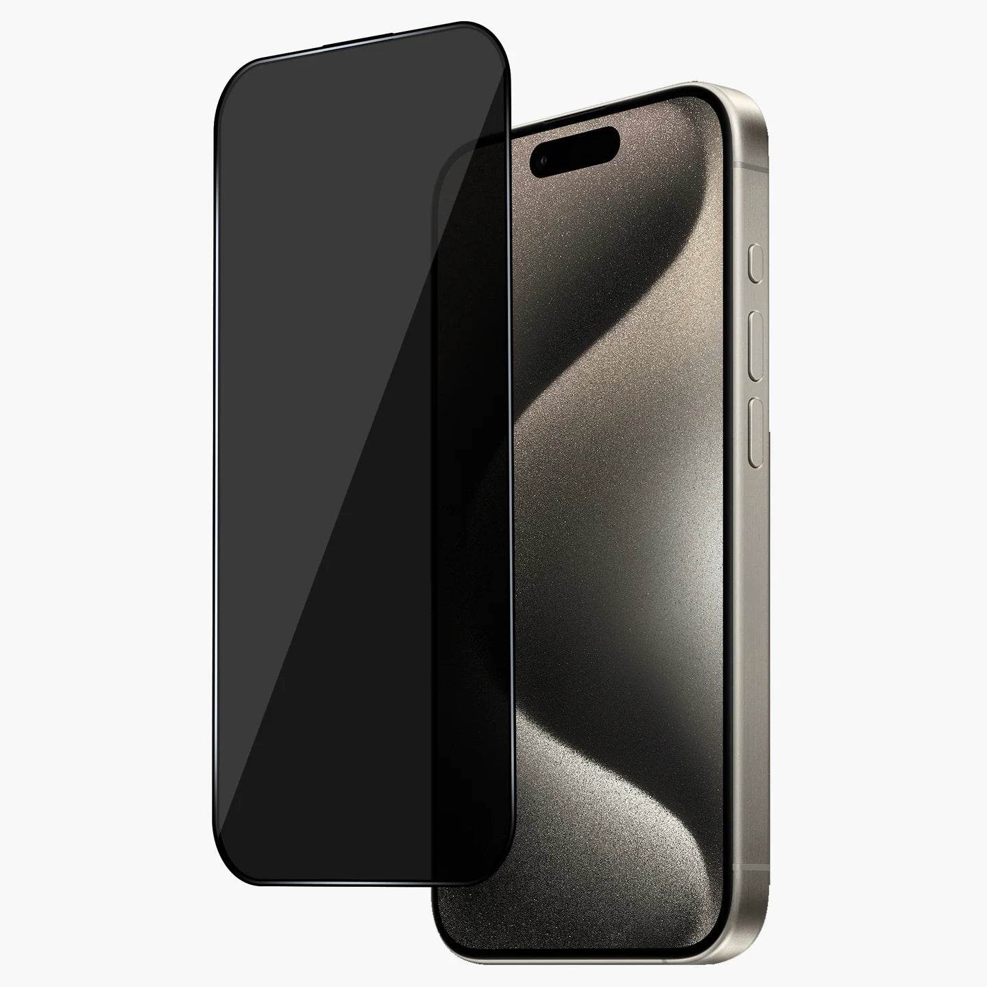 Protective Apple iPhone Back Cover - iPhone 16 Series Privacy Tempered Glass [ Anti- Spy Glass]