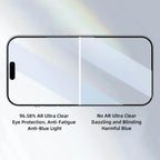 Protective Apple iPhone Back Cover - iPhone 16 Series Crystal Clear Tempered Glass - Style 4