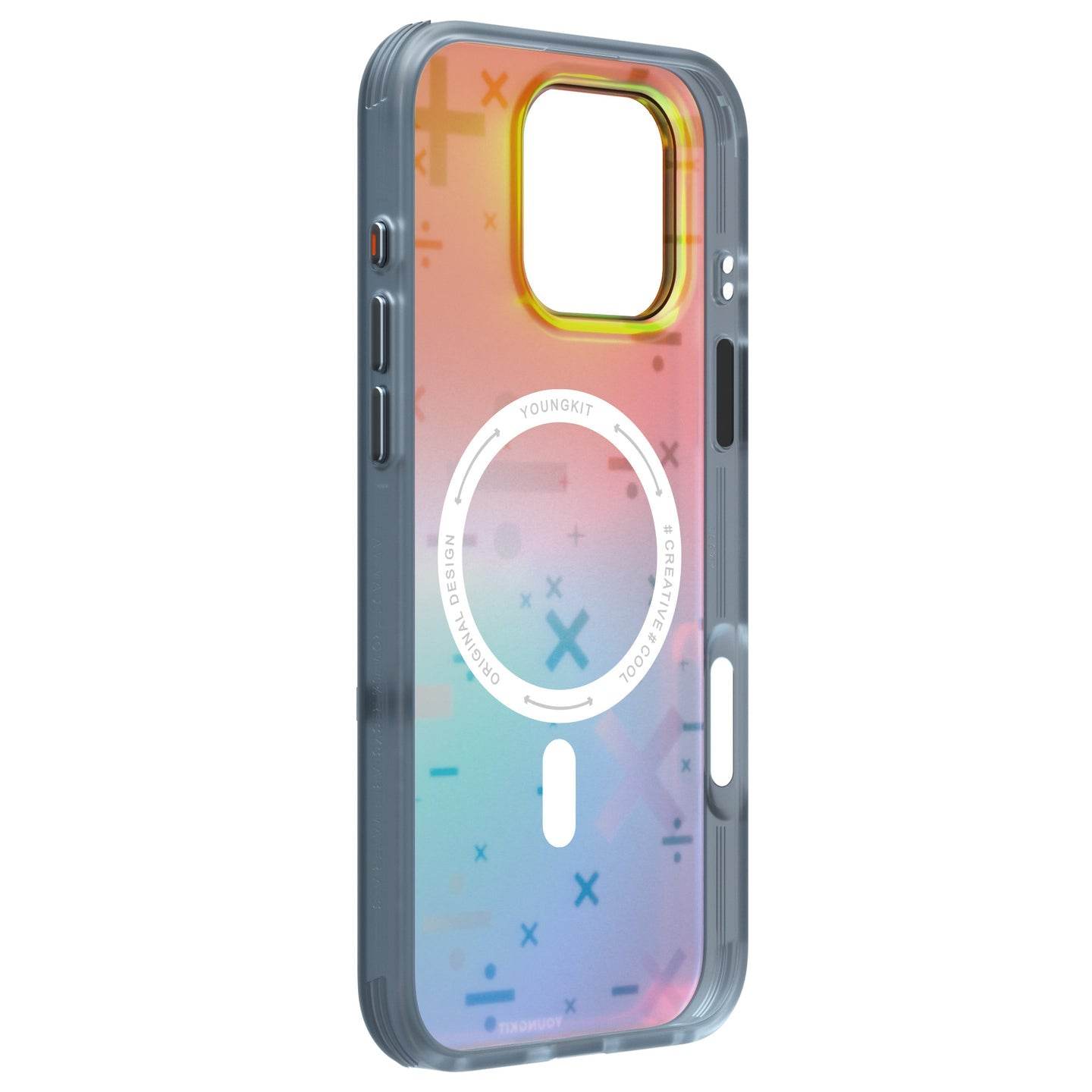 Protective Apple iPhone Back Cover - YOUNGKIT Playful Arithmetic Symbol Graphics Case - iPhone - Style 8