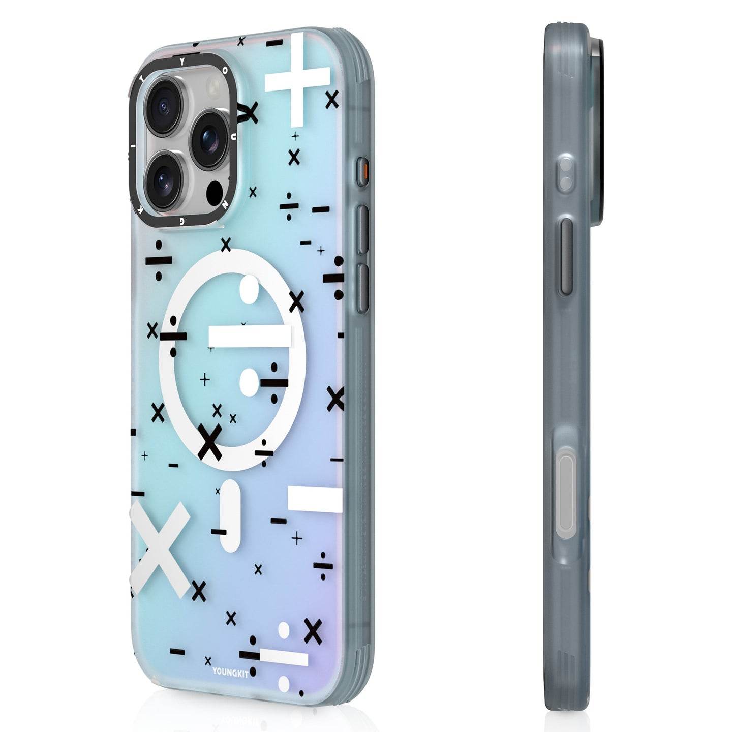 Protective Apple iPhone Back Cover - YOUNGKIT Playful Arithmetic Symbol Graphics Case - iPhone - Style 6