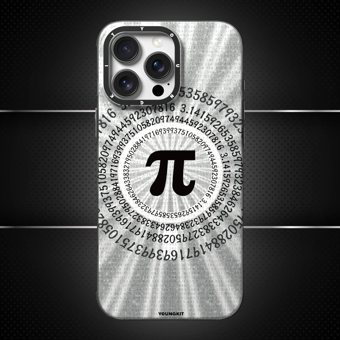 Protective Apple iPhone Back Cover - YOUNGKIT Playful Arithmetic Symbol Graphics Case - iPhone - Style 3