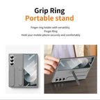 Galaxy Z Fold Series Dual Function Wristband Stand Case Mobile Case by CoverMeUp - Style 11