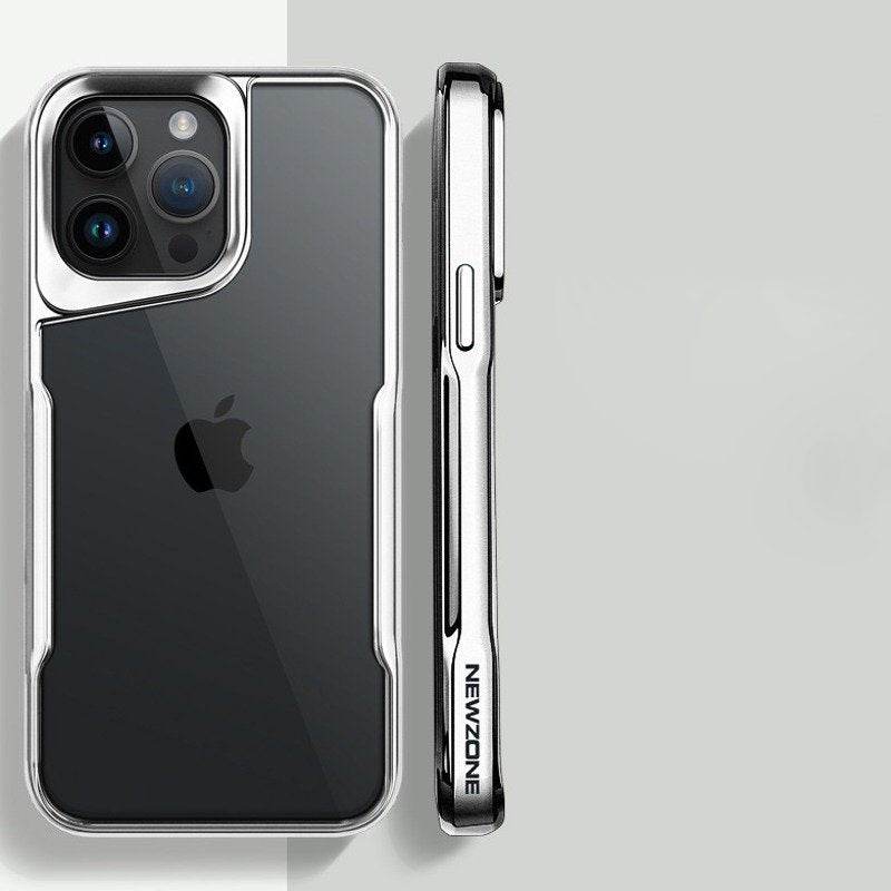 Protective Apple iPhone Back Cover - iPhone 16 Series Brilliance Acrylic Clarity Defender Case - Style 4