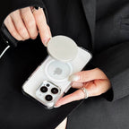 Protective Apple iPhone Back Cover - Radiant Pristine Clarity Magsafe Case - iPhone - Style 12