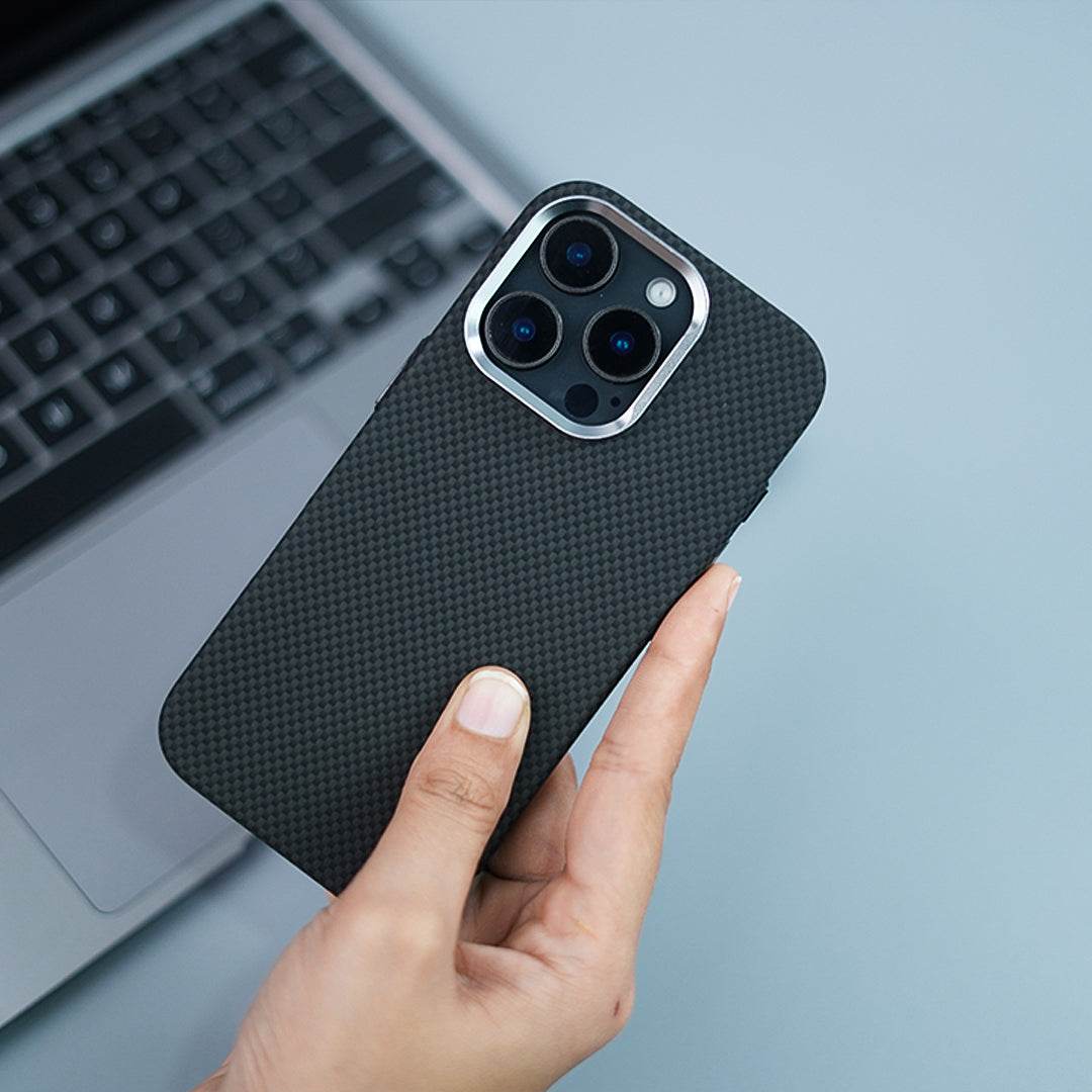 Protective Apple iPhone Back Cover - Opulent Gridmaster Grip Armor Case - iPhone - Style 6