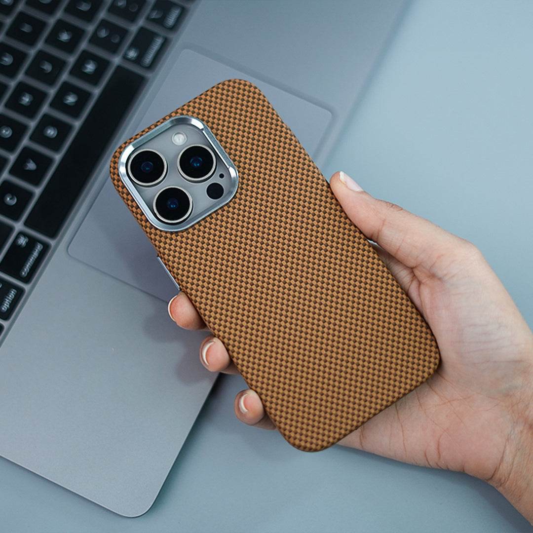 Protective Apple iPhone Back Cover - Opulent Gridmaster Grip Armor Case - iPhone - Style 11