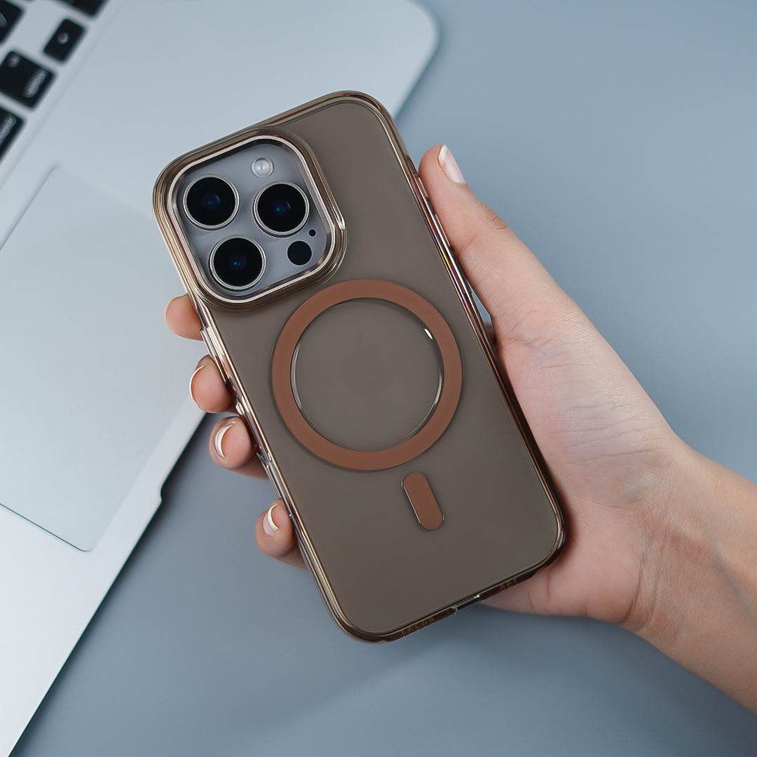 Protective Apple iPhone Back Cover - Radiant Pristine Clarity Magsafe Case - iPhone - Style 3