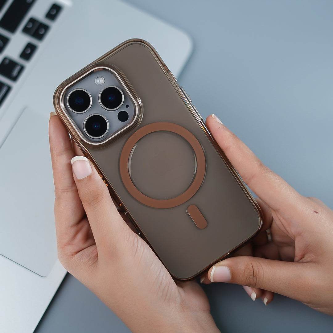 Protective Apple iPhone Back Cover - Radiant Pristine Clarity Magsafe Case - iPhone - Style 8