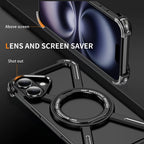 Protective Apple iPhone Back Cover - ZX Metal Case With 360 Rotating Stand For iPhone - Style 26