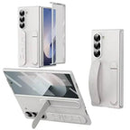 Galaxy Z Fold Series Dual Function Wristband Stand Case Mobile Case by CoverMeUp - Style 5