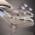 Protective Apple iPhone Back Cover - Frosted Glass Window Sheath Case - iPhone - Style 17