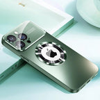 Protective Apple iPhone Back Cover - Frosted Glass Window Sheath Case - iPhone - Style 10