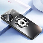 Protective Apple iPhone Back Cover - Frosted Glass Window Sheath Case - iPhone - Style 8