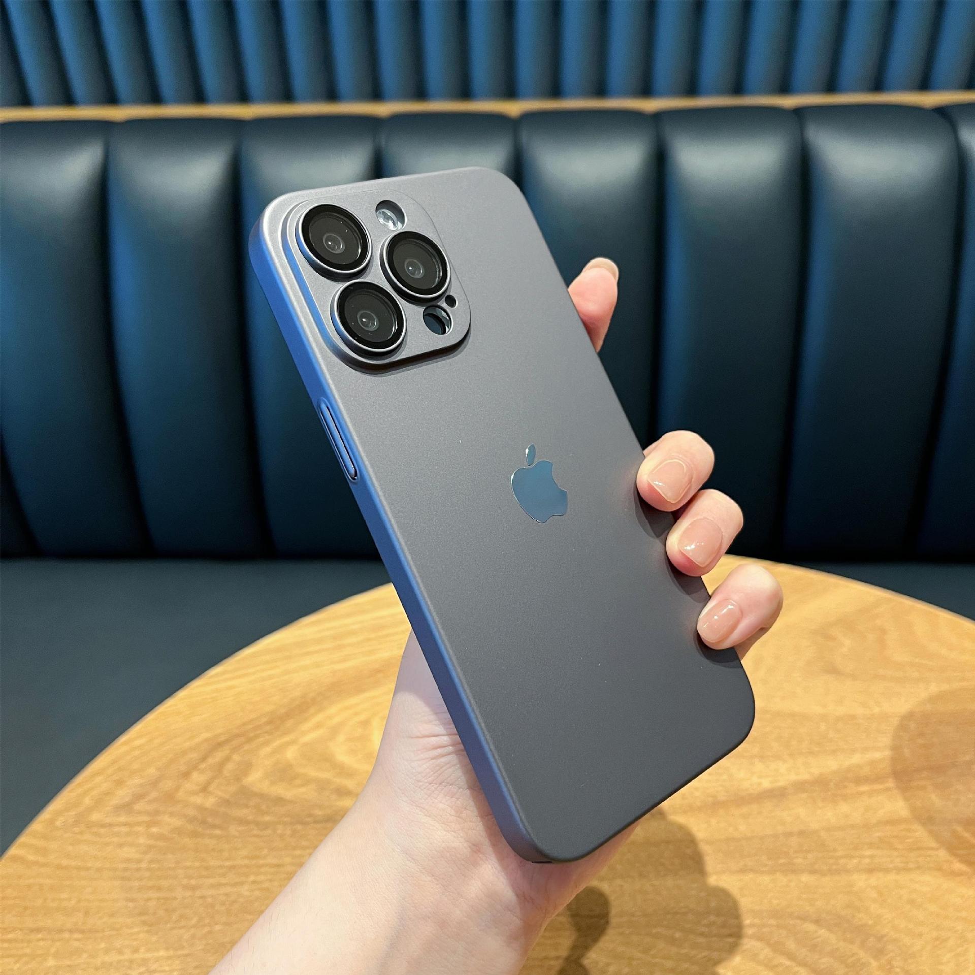 Protective Apple iPhone Back Cover - Luxury Matte Soft Case - iPhone - Style 10