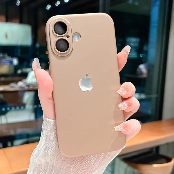Protective Apple iPhone Back Cover - Luxury Matte Soft Case - iPhone - Style 12