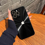 Protective Apple iPhone Back Cover - iPhone 16 Series Glossy Bling Laser Armor Case - Style 3