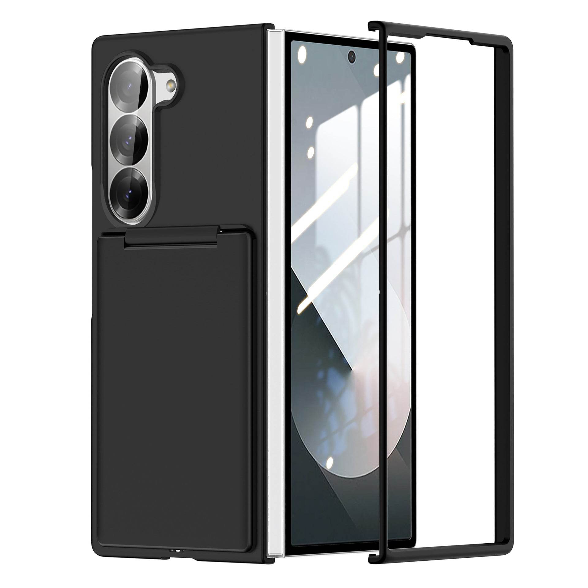 Galaxy Z Fold6 Flex Wallet Folding Bracket Case Mobile Case by CoverMeUp