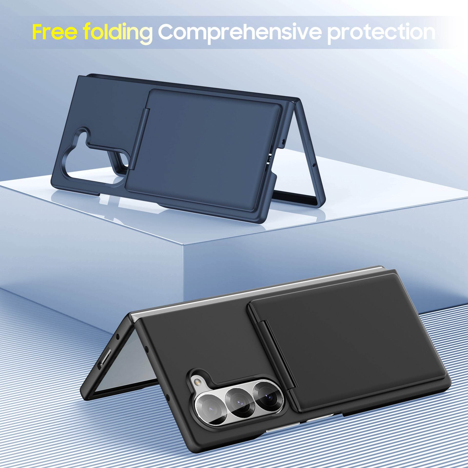 Galaxy Z Fold6 Flex Wallet Folding Bracket Case Mobile Case by CoverMeUp - Style 5