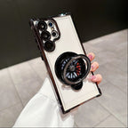 Galaxy S25 Series Electroplated Rotating Gyro Magnetic Case Mobile Case by CoverMeUp - Style 10