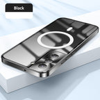 Galaxy S25 Series Luxury Ultra-Thin Magsafe Matte Metal Frame Case Mobile Case by CoverMeUp - Style 4