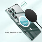 Galaxy S25 Series Luxury Ultra-Thin Magsafe Matte Metal Frame Case Mobile Case by CoverMeUp - Style 19