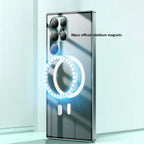 Galaxy S25 Series Luxury Ultra-Thin Magsafe Matte Metal Frame Case Mobile Case by CoverMeUp - Style 18
