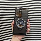 Galaxy S25 Series Brilliant Spin Rotating Wheel Stand Case Mobile Case by CoverMeUp - Style 6