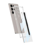 Crystal Shield High Transparency Pen Holder Case - Samsung Mobile Case by CoverMeUp - Style 10