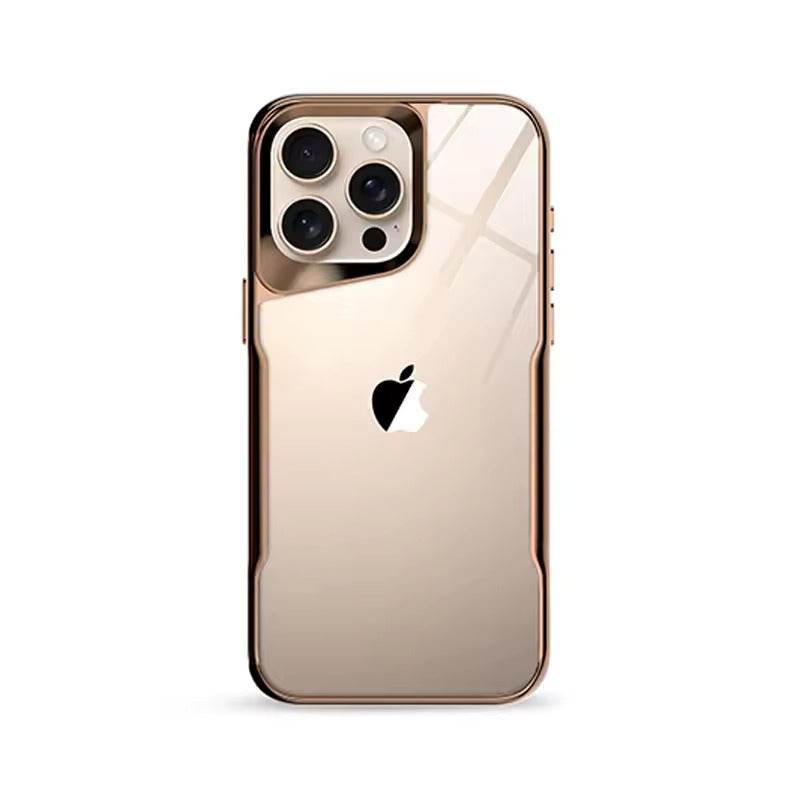 Protective Apple iPhone Back Cover - iPhone 16 Series Brilliance Acrylic Clarity Defender Case - Style 23