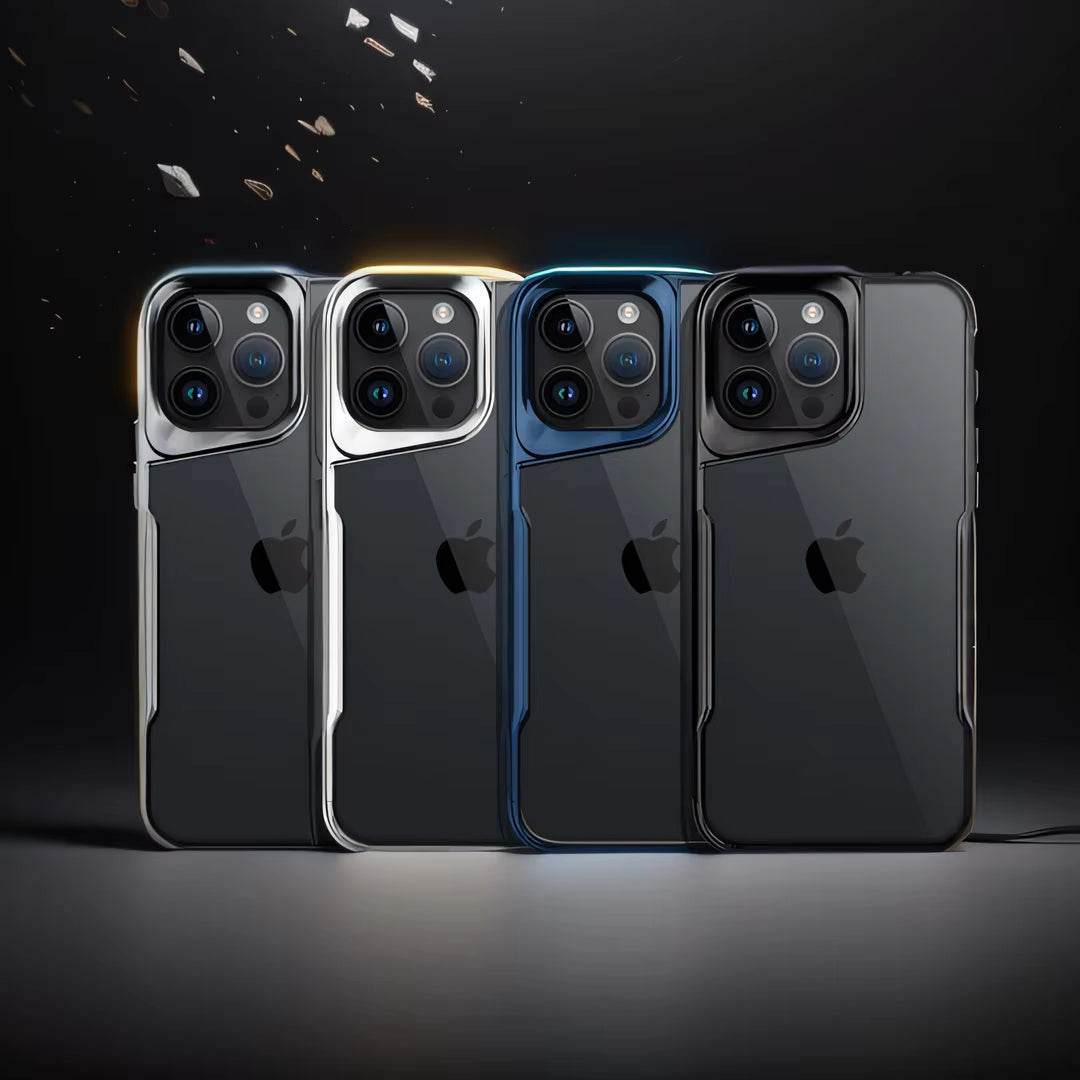 Protective Apple iPhone Back Cover - iPhone 16 Series Brilliance Acrylic Clarity Defender Case - Style 11
