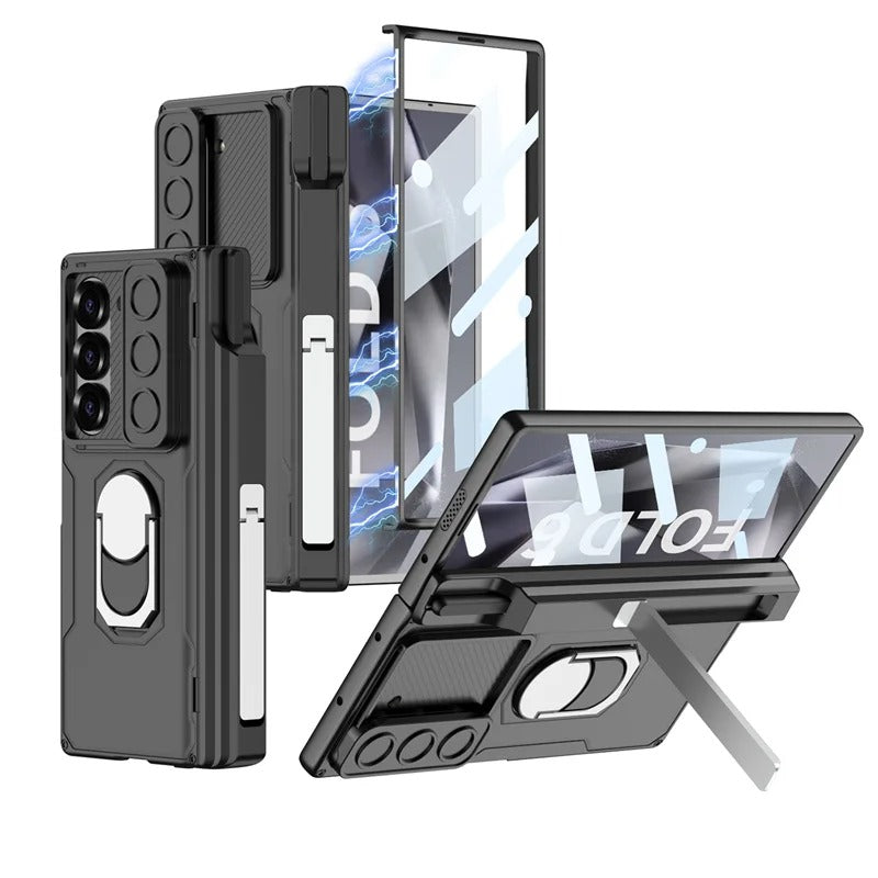 Galaxy Z Fold Series Innovative Folding Hinge Magnetic Bracket Case Mobile Case by CoverMeUp