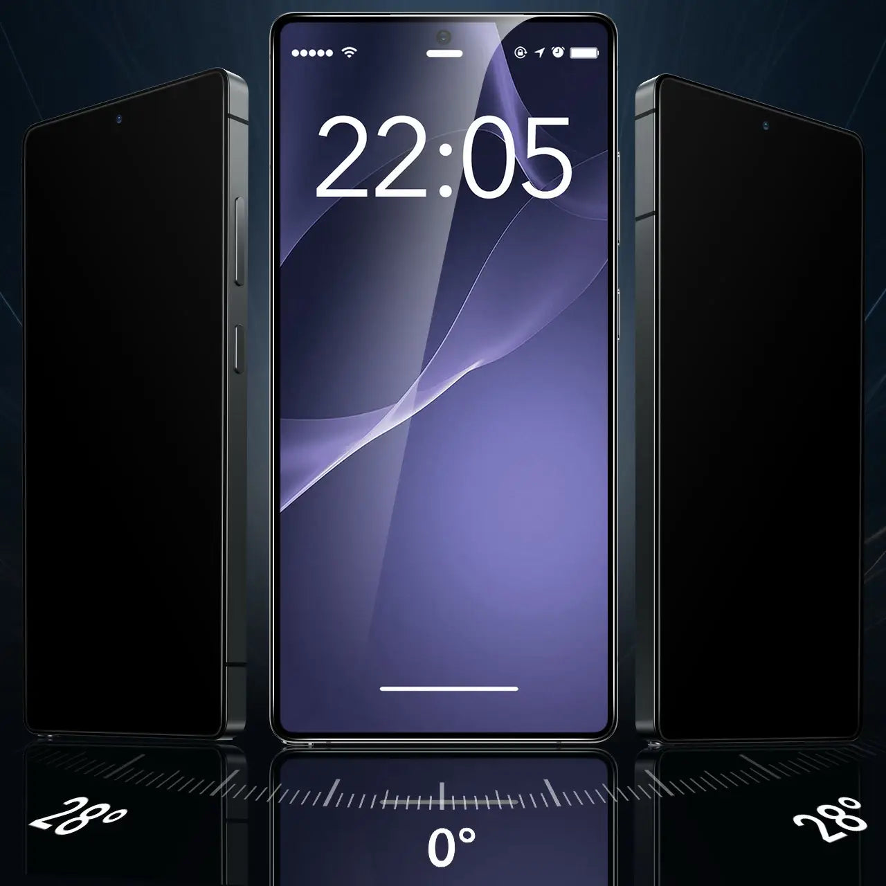 Galaxy S25 Series Privacy Tempered Glass [ Anti - Spy Glass] Mobile Case by CoverMeUp