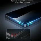 Galaxy S25 Series Privacy Tempered Glass [ Anti - Spy Glass] Mobile Case by CoverMeUp - Style 8